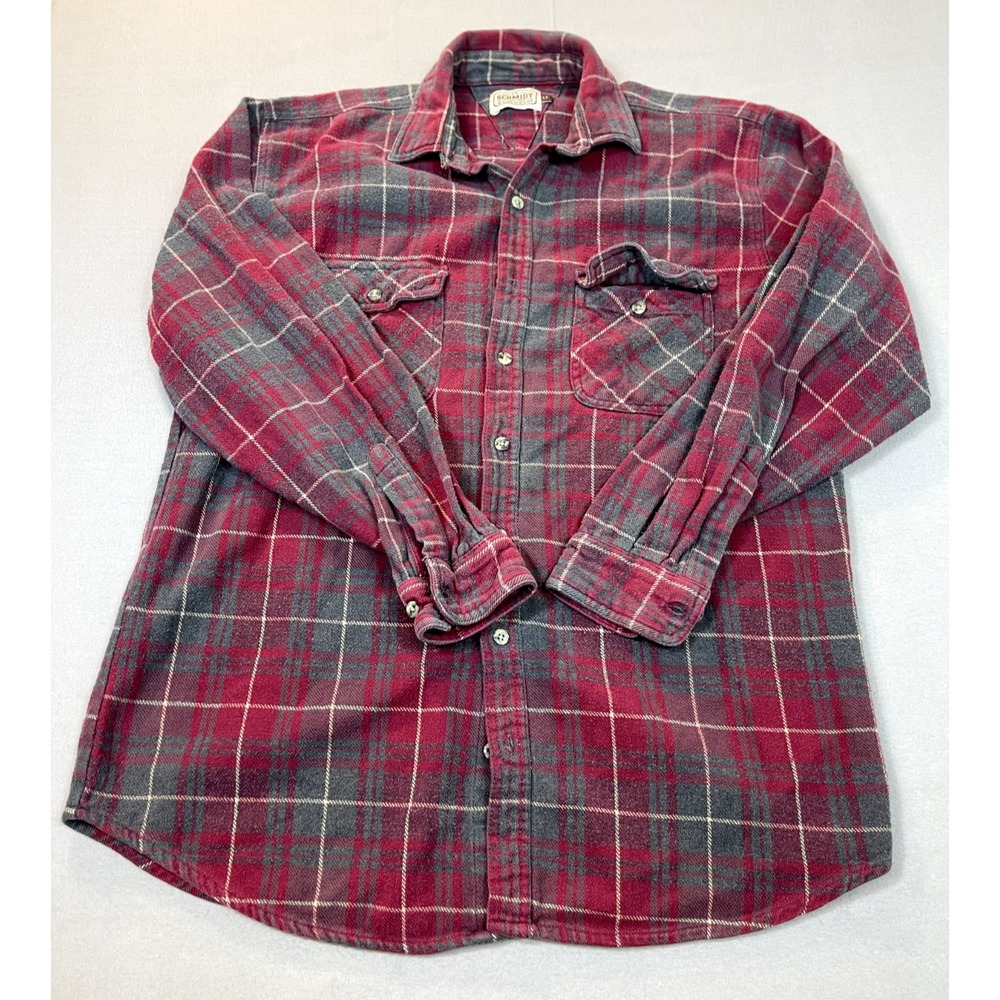 C.E. Schmidt Workwear  Shirt Flannel Large Tall Mens LT Heavy‎ Weight Shacket